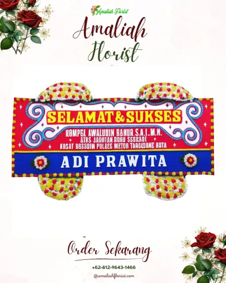 Papan Bunga Ucapan Selamat Salatiga